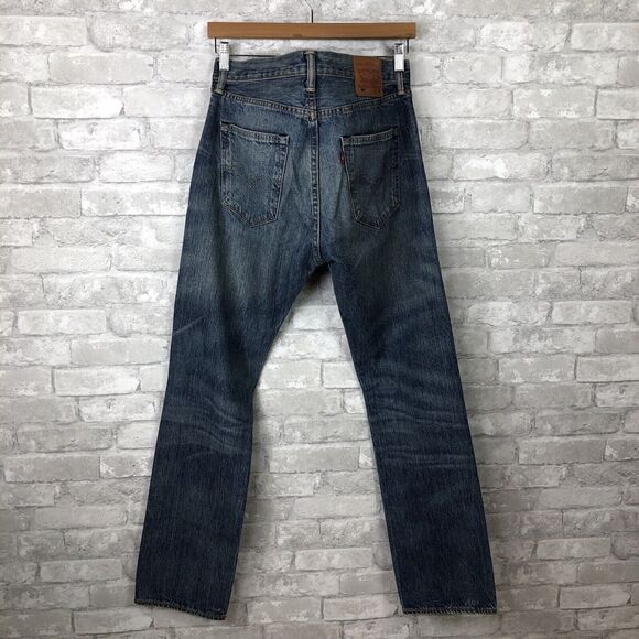 Levi's 501xx Vintage Original Fit Straight Leg Jeans Men's Size 33 x 32 Medium - Picture 4 of 12